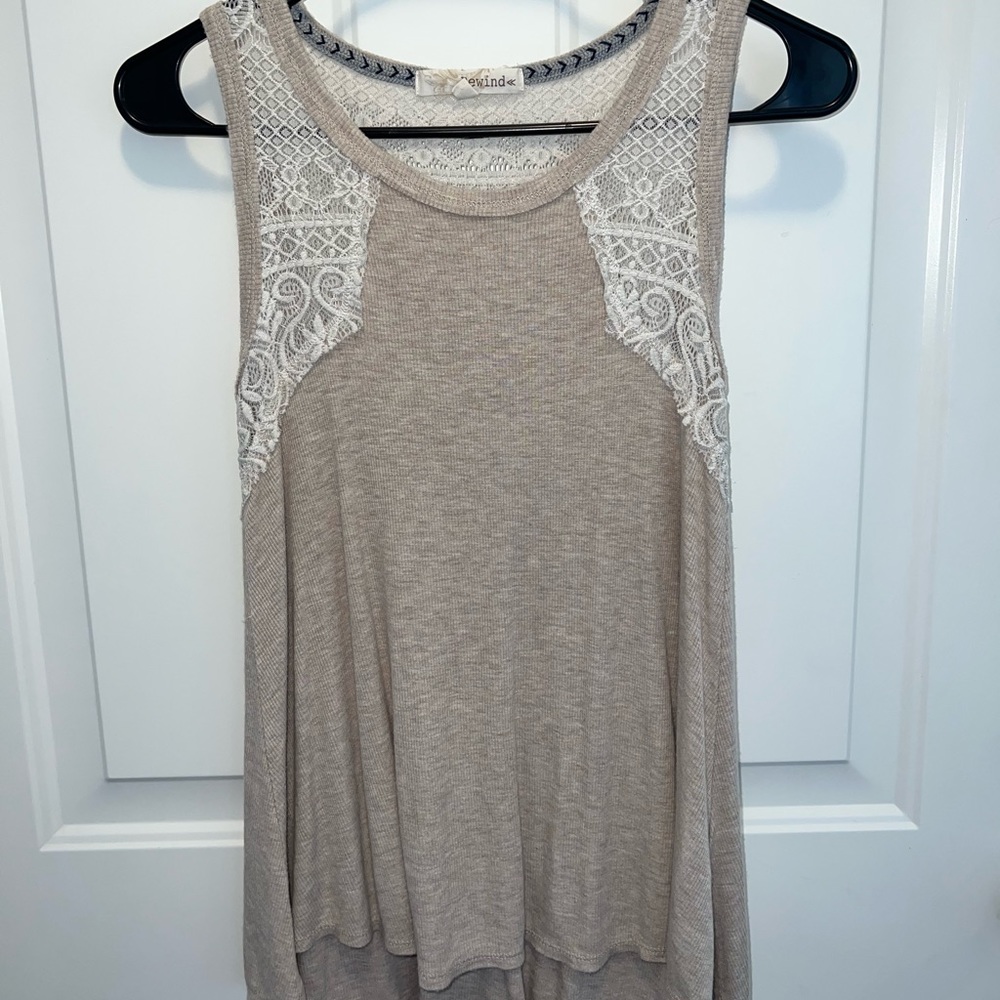 Tan tank top